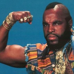 Mr. T commands respect